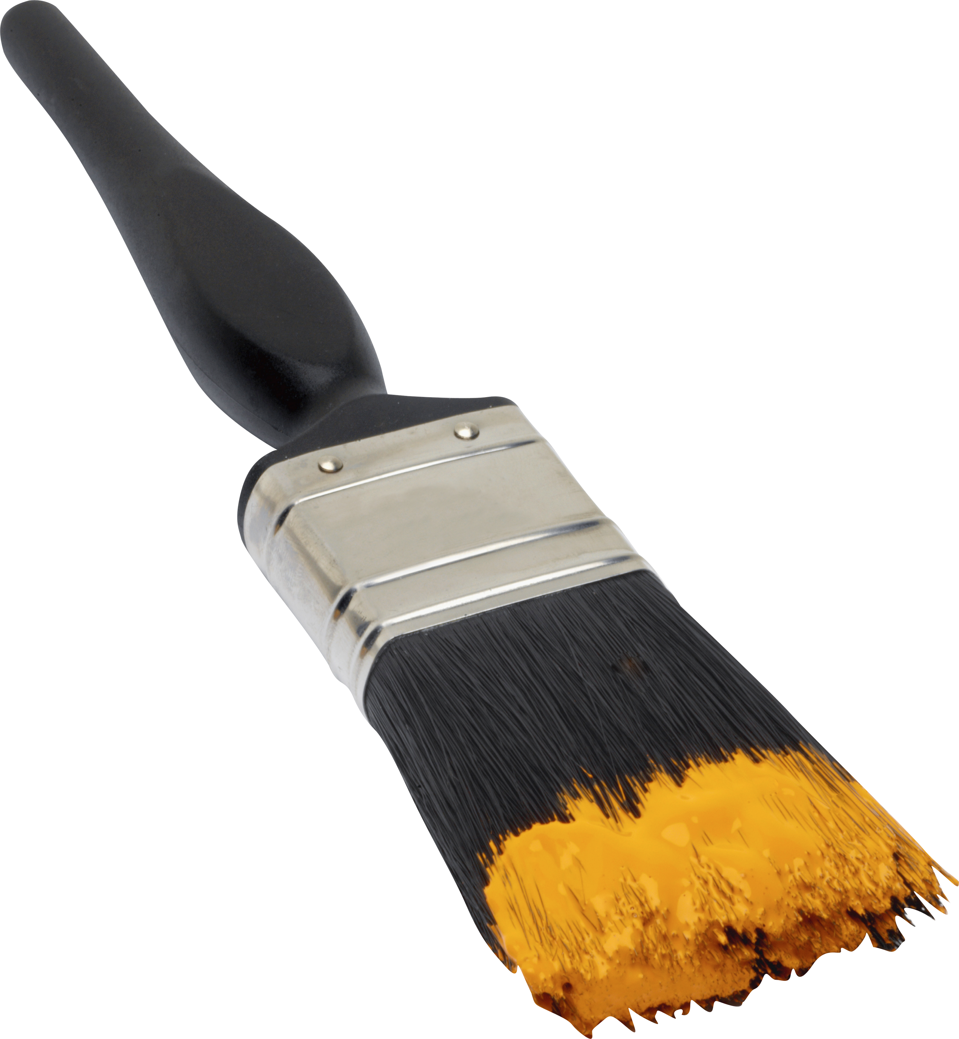 Brush Yellow - Paintbrush Png (2770x3000), Png Download