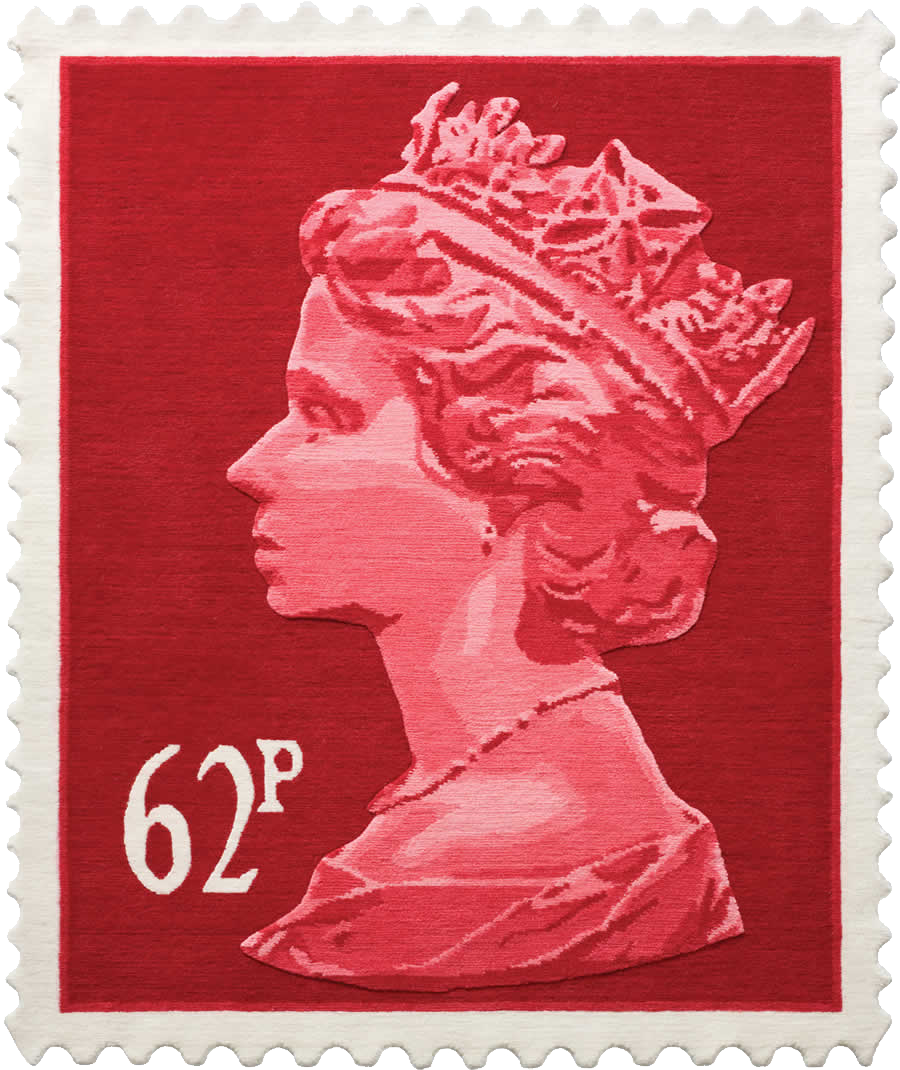 Postage Stamp Png Image - Red Postage Stamp (900x1070), Png Download
