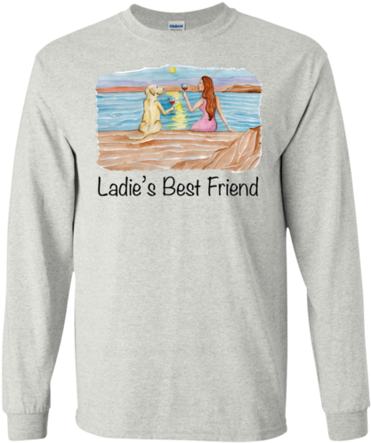 Ladie's Best Friend Watercolor T-shirt - Religion Is Like A Dick. It's Ok Irt (500x500), Png Download