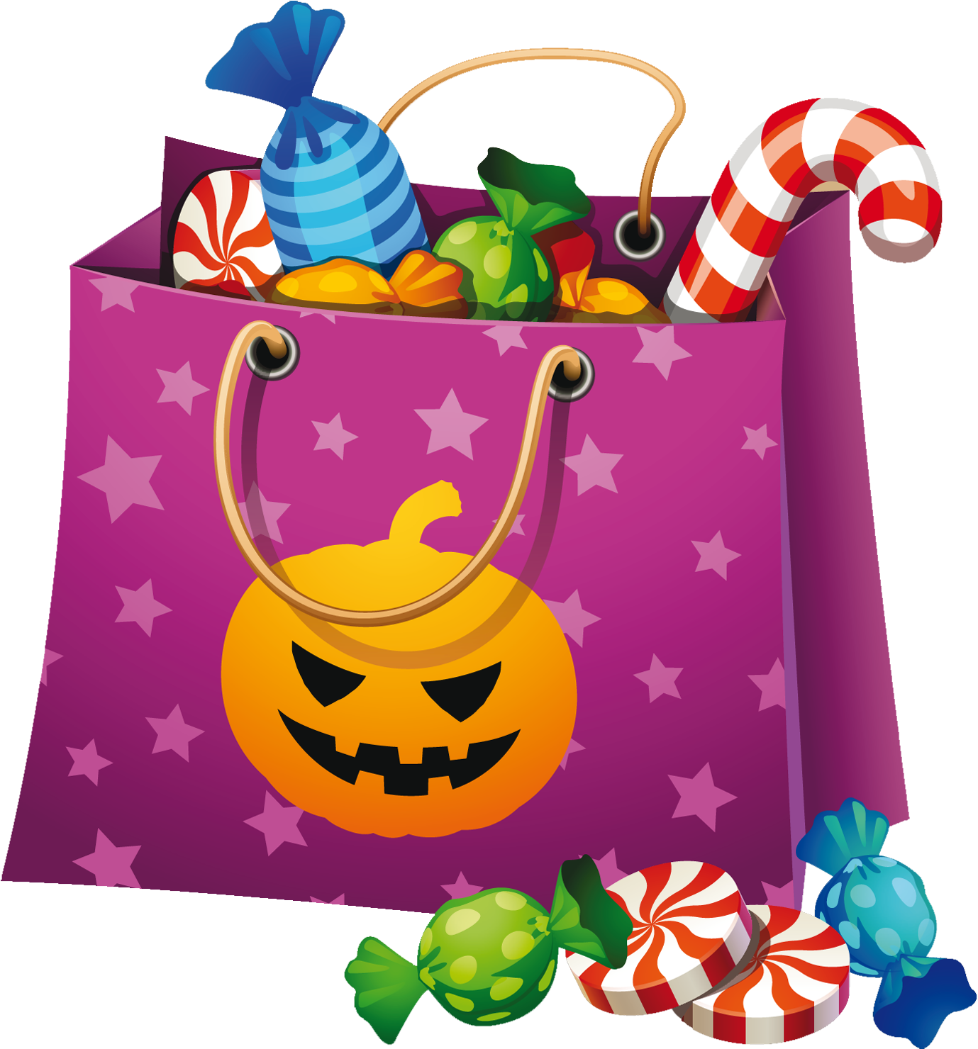 Halloween Candy Clipart - Halloween Candy Clipart Png (1490x1596), Png Download