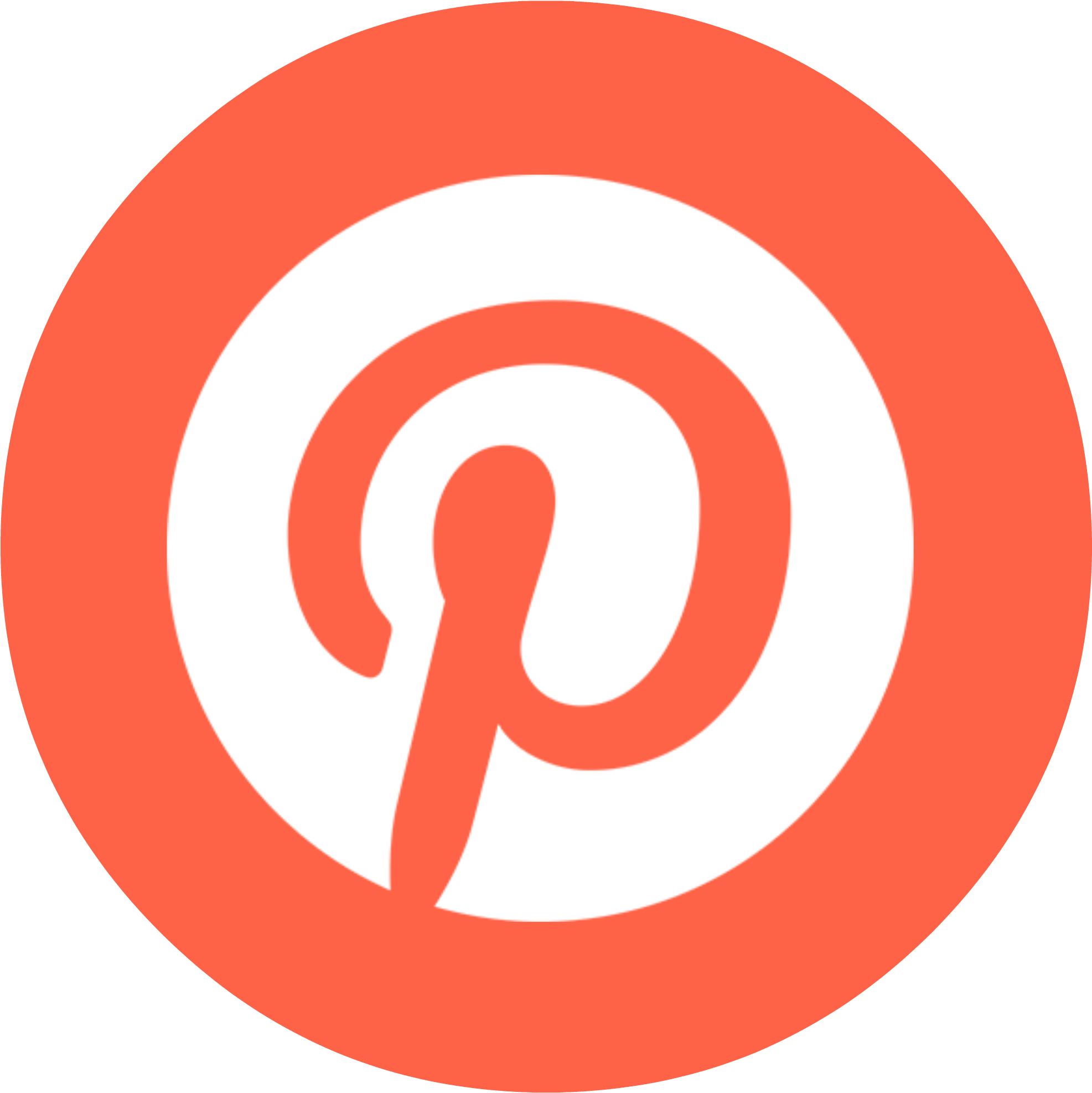 Pinterest Png - Facebook Twitter Instagram Icons Red (2000x2000), Png Download