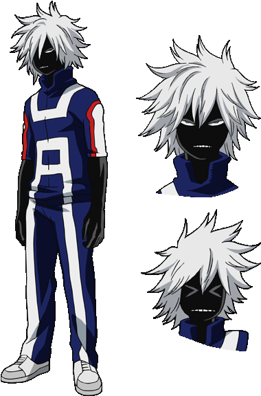 Shihai Kuroiro Full Body Anime - Mha Shihai Kuroiro (510x594), Png Download