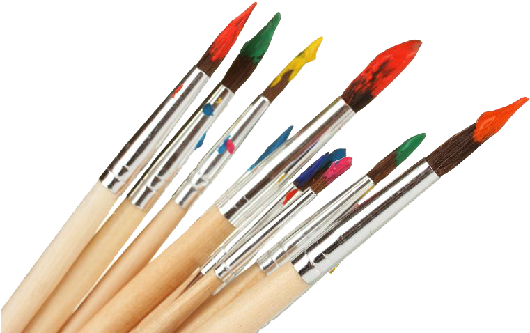 Painting Brush Png - Paint Brushes Png Transparent (848x565), Png Download