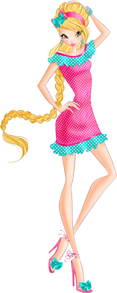 World Of Winx Chef Chic Stella Strawberry Outfit Png - Winx Chef Chef Png (1000x1000), Png Download
