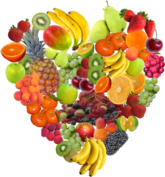 Heart-food - Healthy Foods (600x663), Png Download