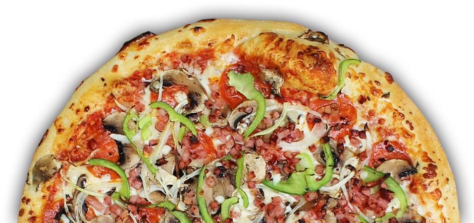 1 989 839 - Pizza Top Png Transparent (940x499), Png Download