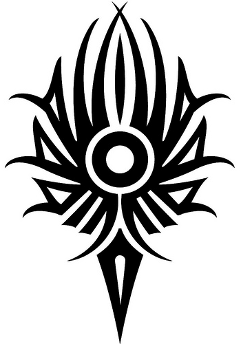 Kintaro Summoning Tattoo - Tribal Icon (350x500), Png Download