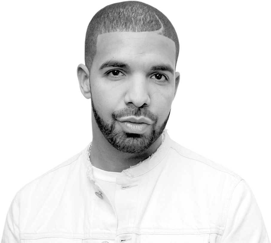 Drake Hair Png Jpg Black And White Download - Dwyane Wade (1093x873), Png Download