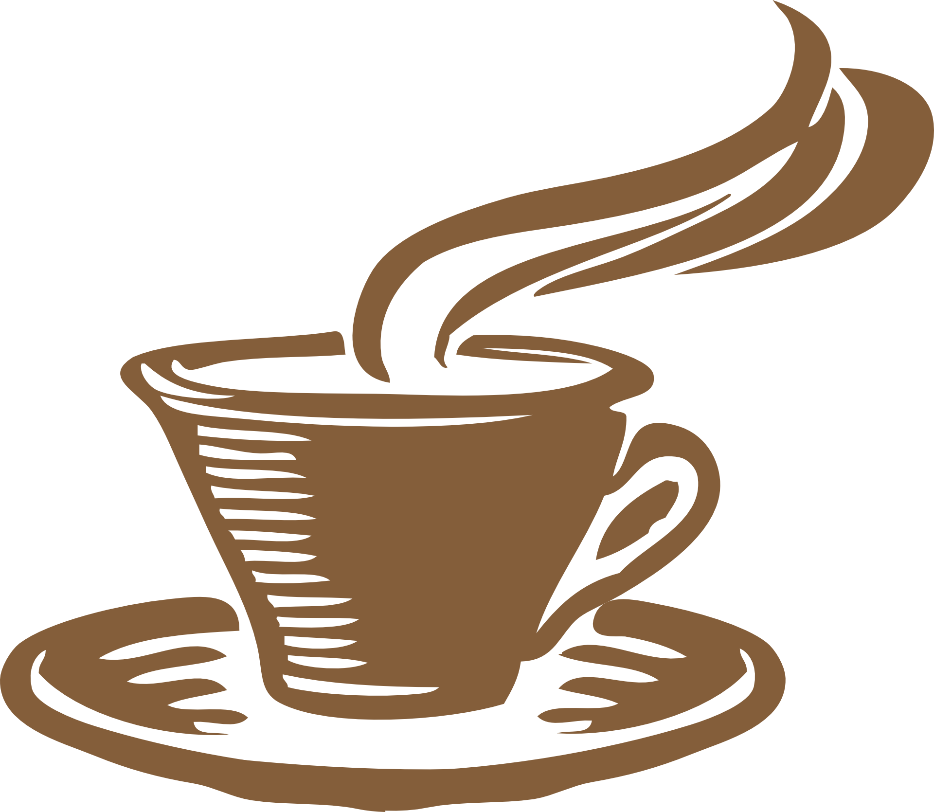 Tea Cup Gray - Pink Coffee Cup Clip Art (828x720), Png Download