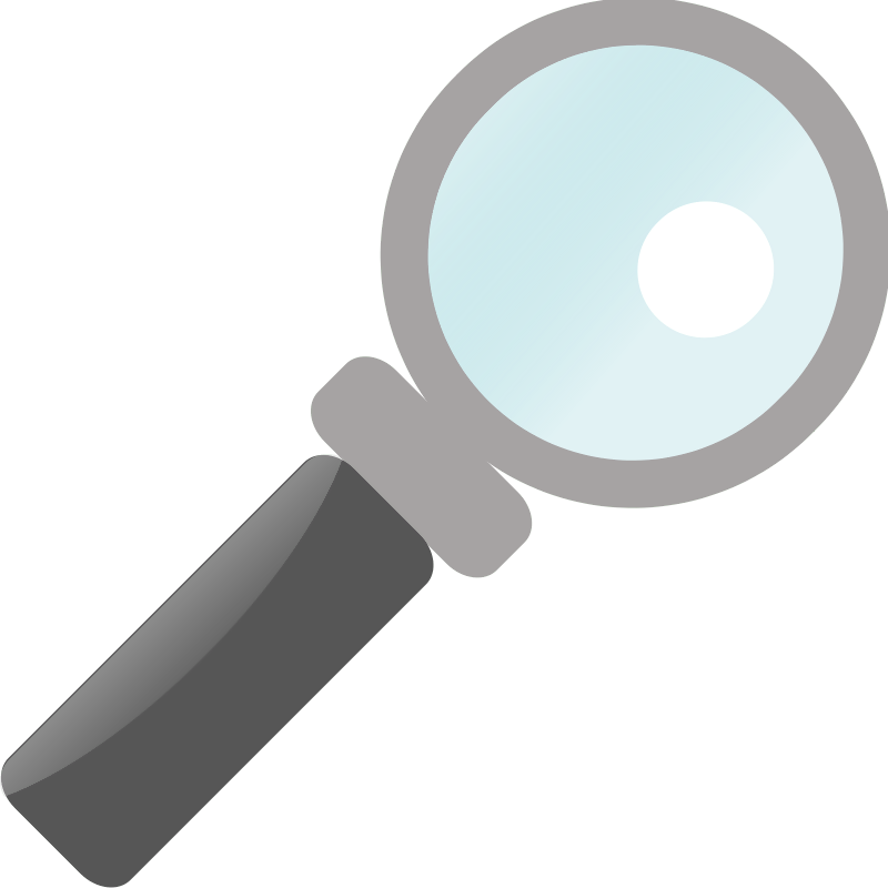 Magnifier - Magnifying Glass Png Vector (800x800), Png Download