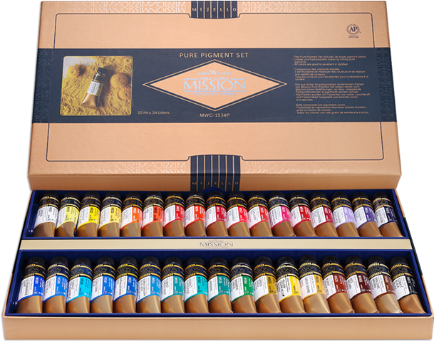 Img - Mijello Pure Pigment (794x600), Png Download