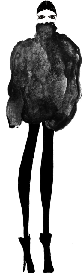 Black Watercolor - Black Panther (515x1024), Png Download