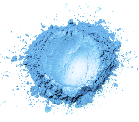 Sp-103 <br> Pastel Blue - Gold Powder (480x480), Png Download