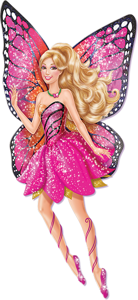 Barbie Theme Party, Barbie Birthday, Mariposa Barbie, - Barbie: Mariposa And The Fairy Princess (270x587), Png Download