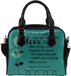 Interestprint Bible Verse Women's And Girl's Pu Leather - Custom Handbags (400x400), Png Download