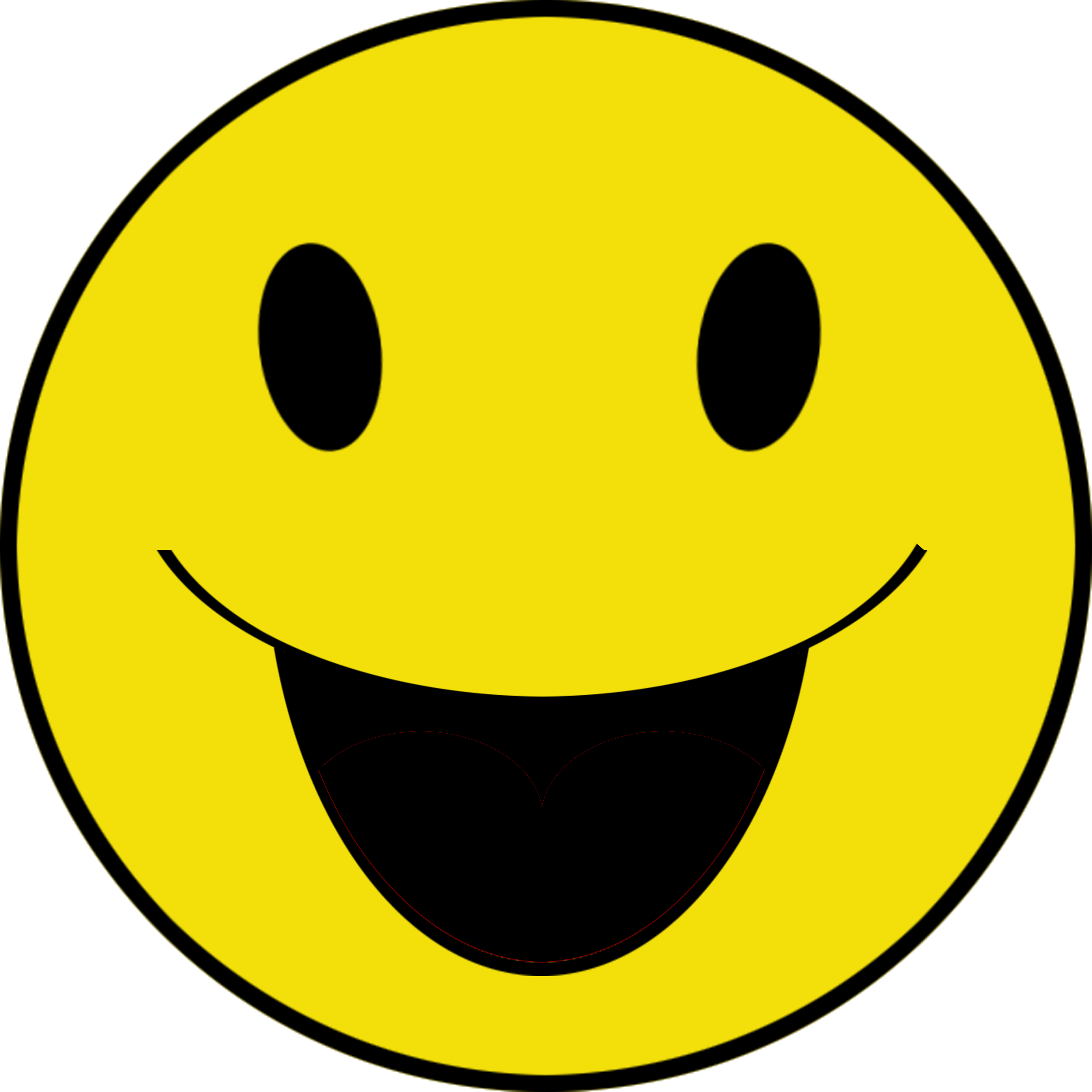 Smiley Png - Transparent Smiley Face (2438x2438), Png Download