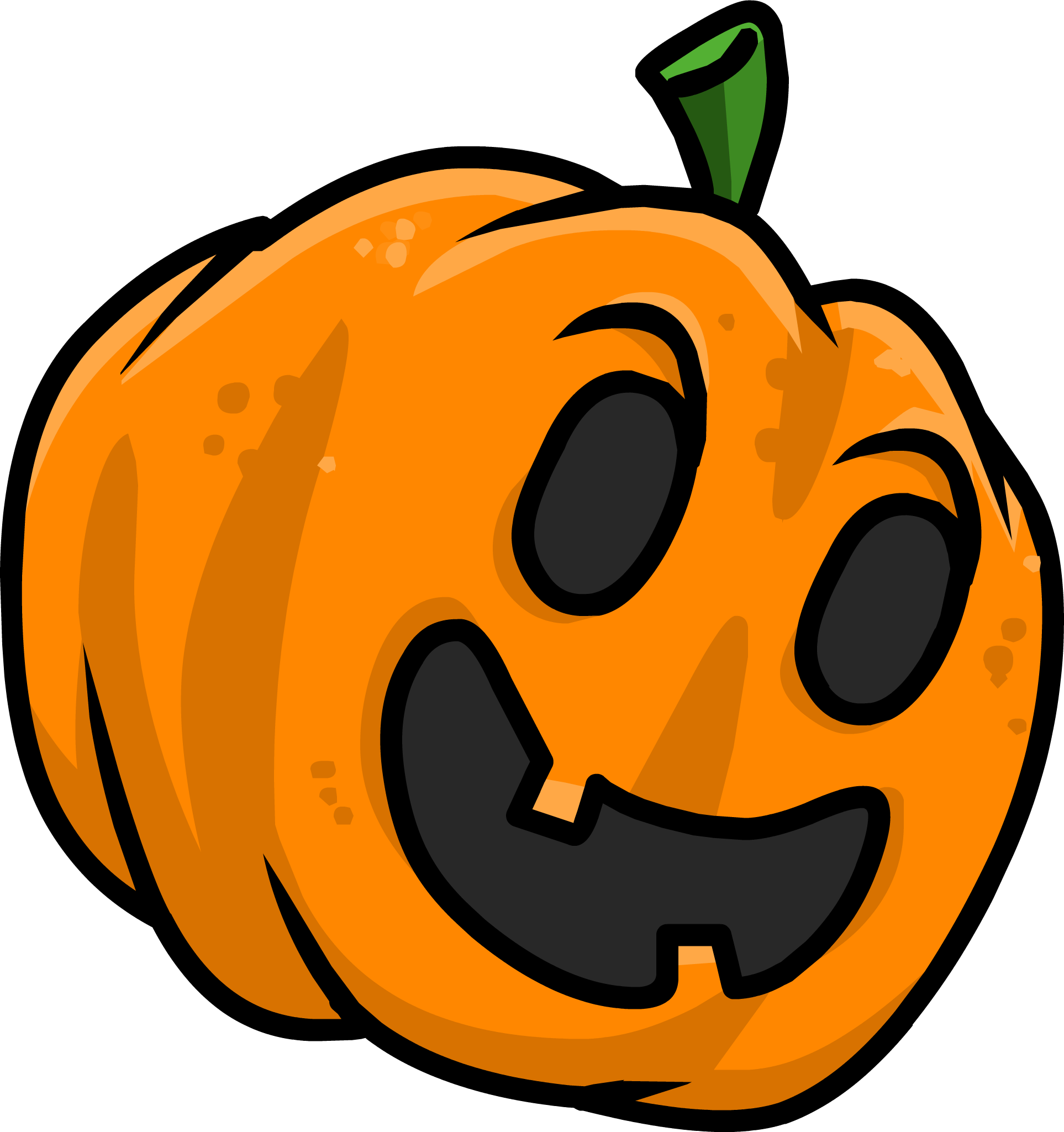 Wall Pumpkin - Pumpkin Png (1926x2049), Png Download