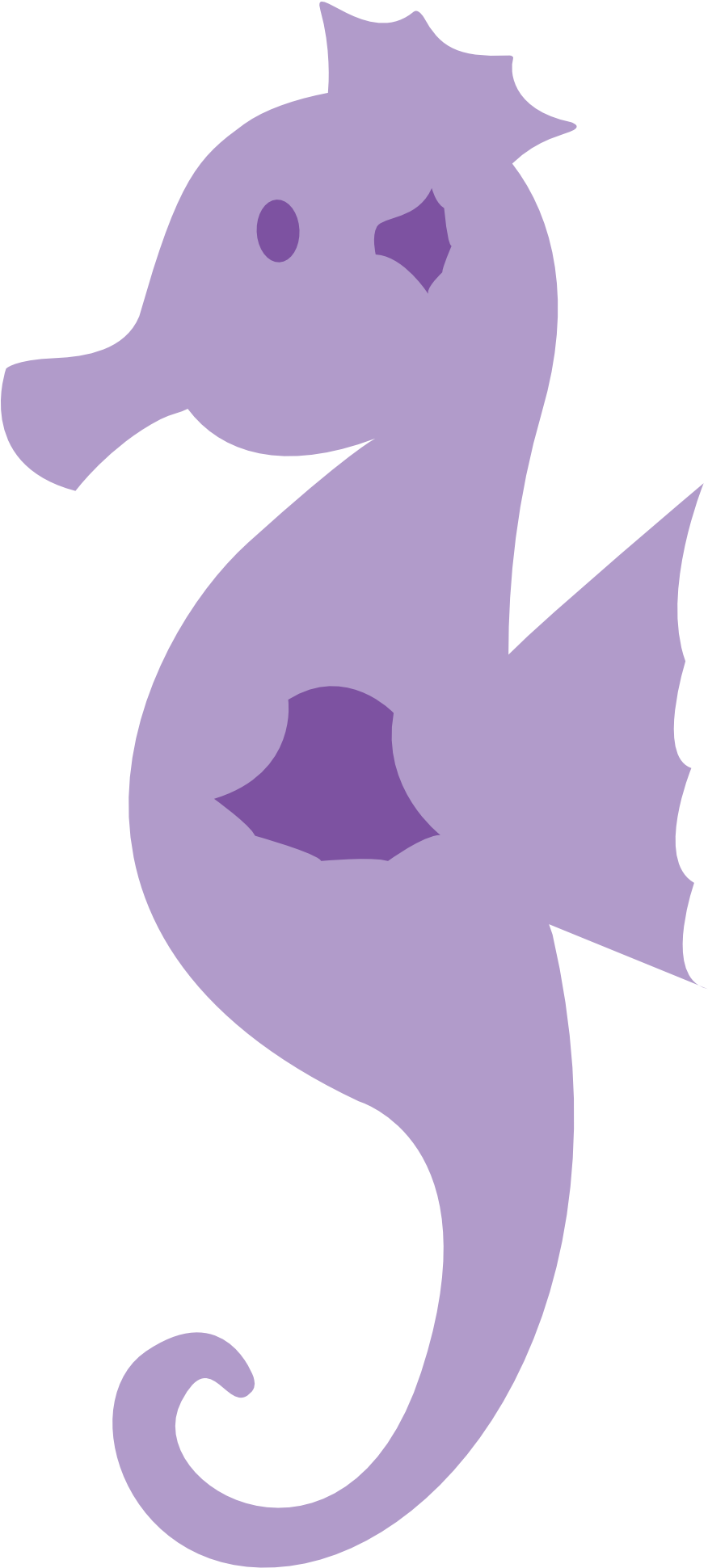 Mermaid Clipart Seahorse - Sea Creature Clipart Free (1979x1979), Png Download