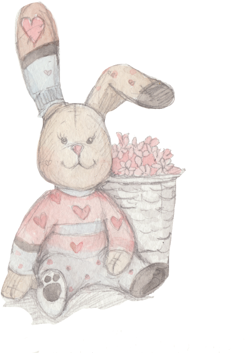 Kellysmagnets Osterhase, Happy Easter Magnet, Magnet, (1024x1284), Png Download