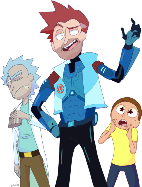 Today's Episode Is Vindicators - Rick And Morty Xavier Renegade (500x655), Png Download