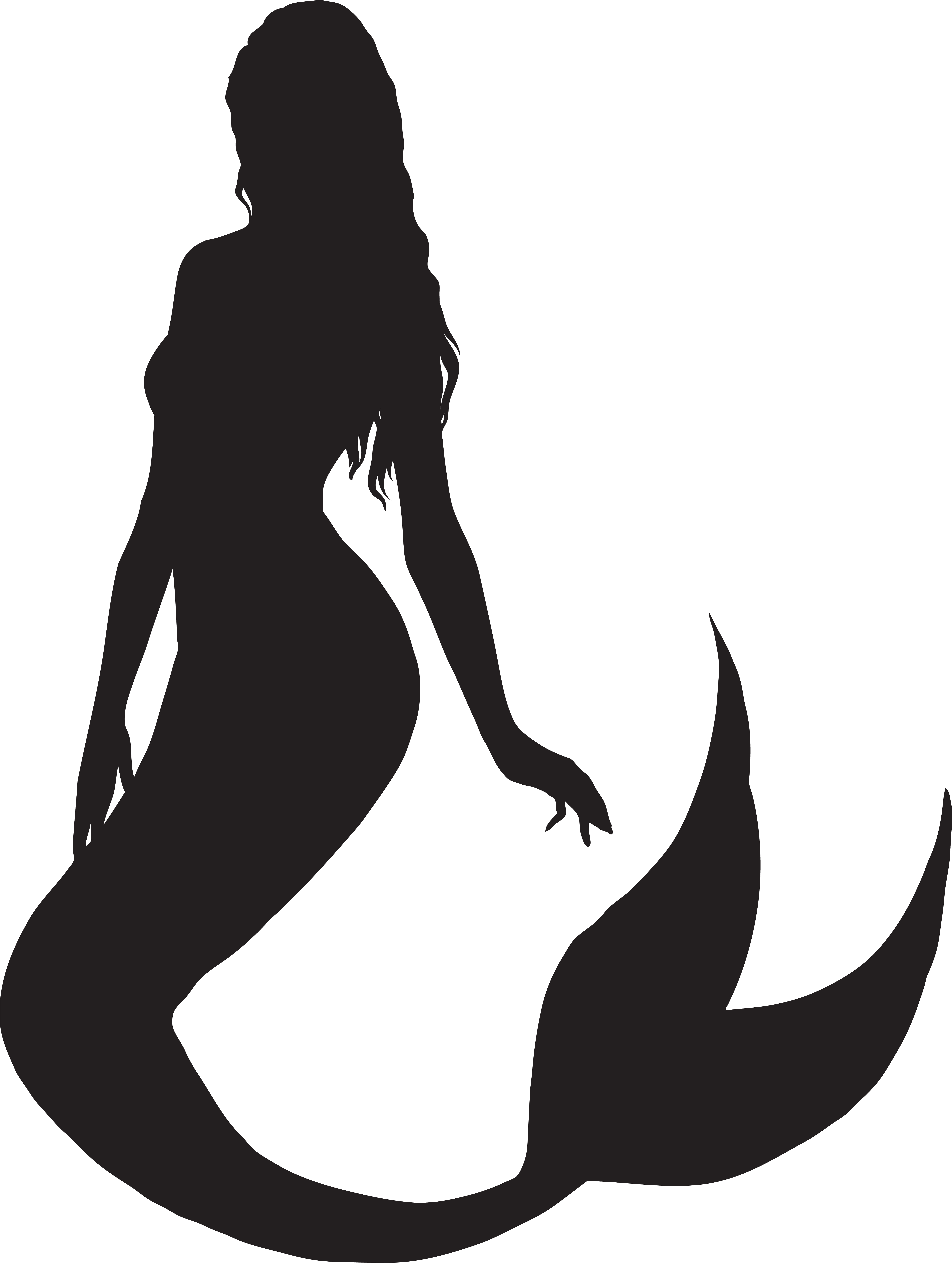 Mermaid Png (6028x8000), Png Download