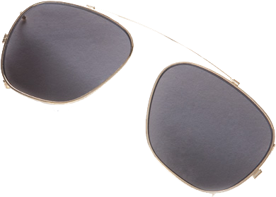 Aviator - Sunglasses - Png - Randolph Engineering Aviator Clip Ons (422x337), Png Download