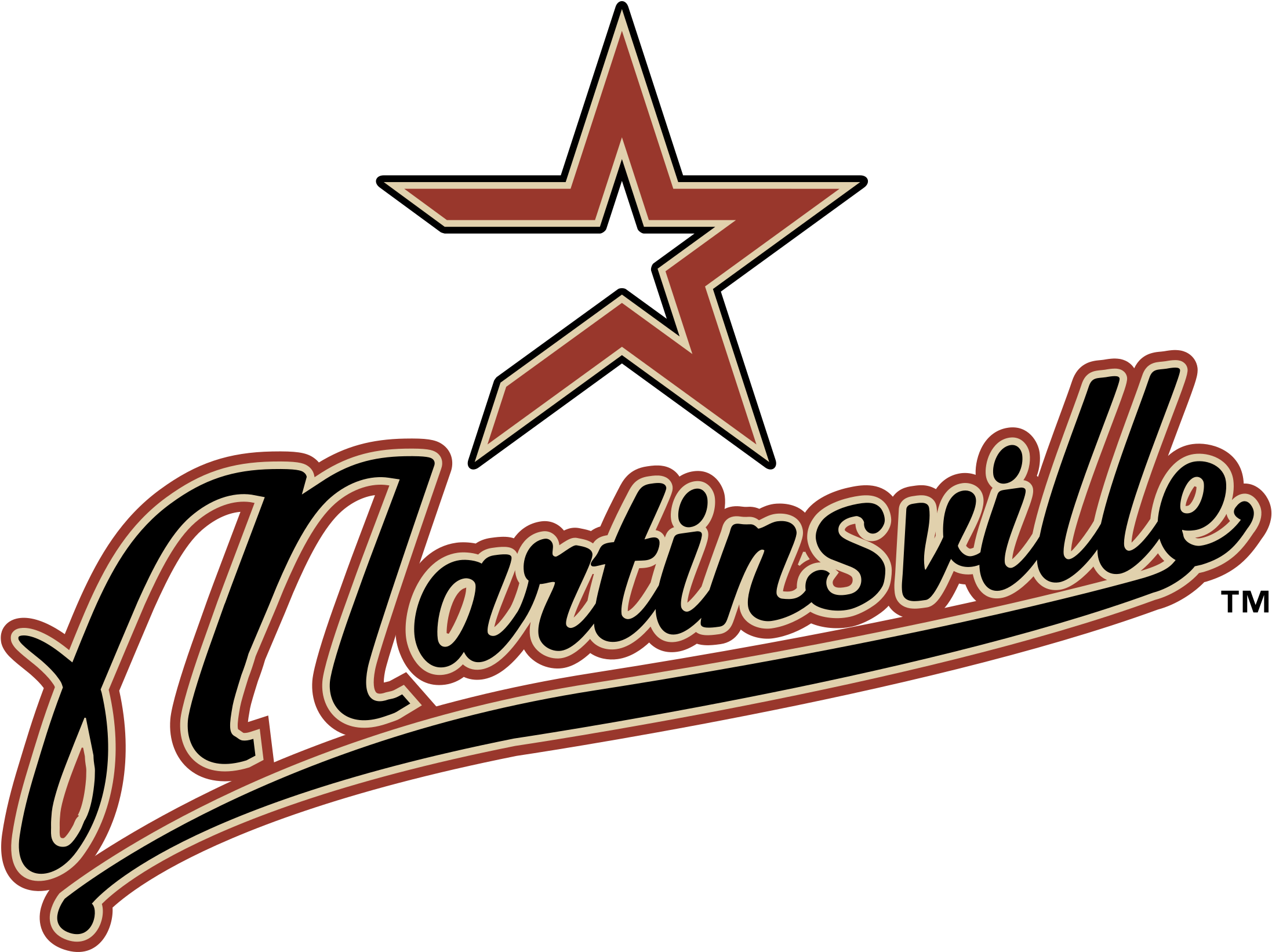 Martinsville Astros Logo Png Transparent - Houston Astros (2400x2400), Png Download