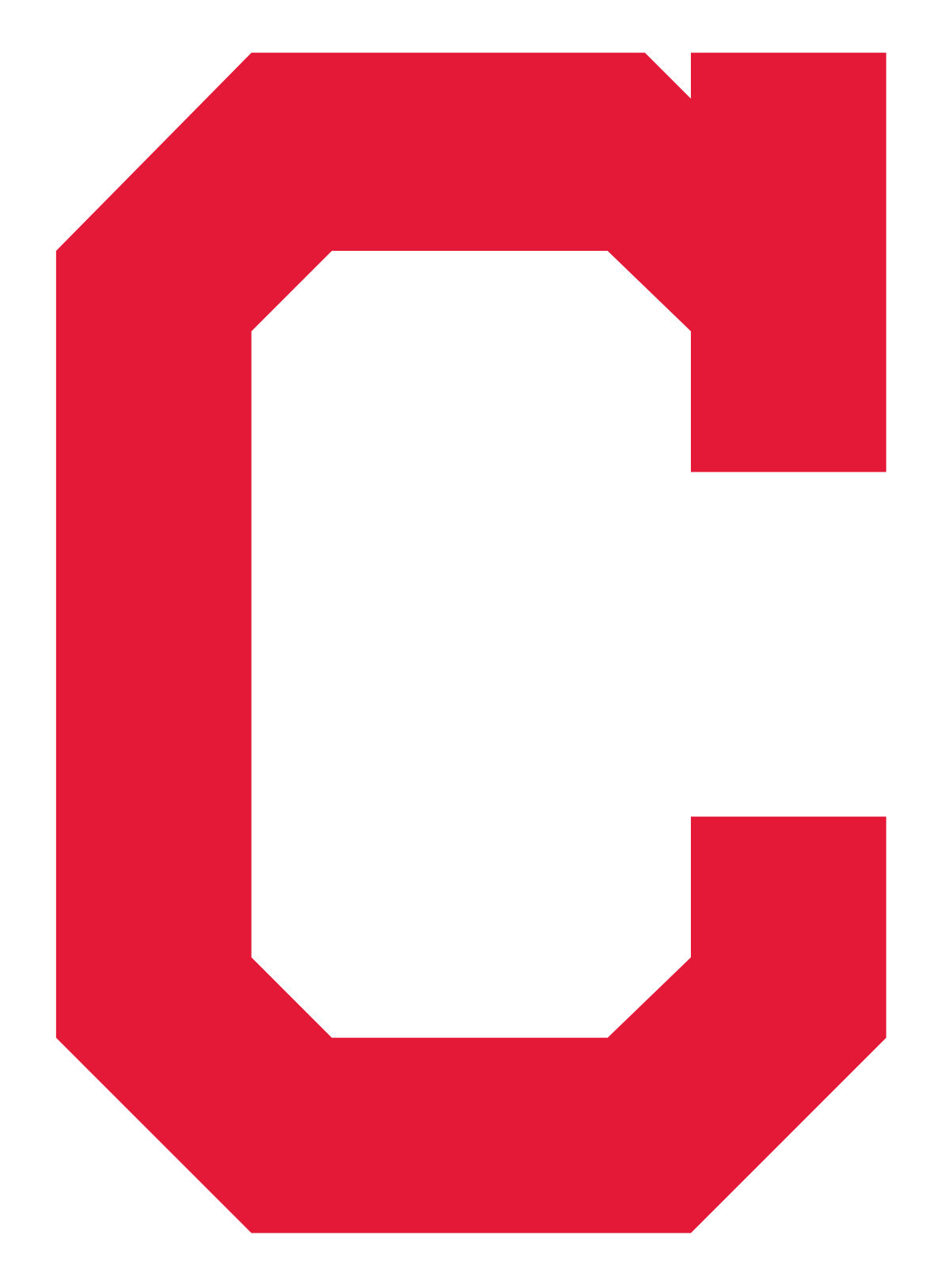 Cleveland Indians C Logo Png (1200x1642), Png Download