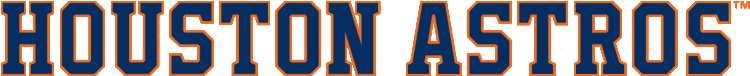 Houston Astros Text Logo Png (900x300), Png Download