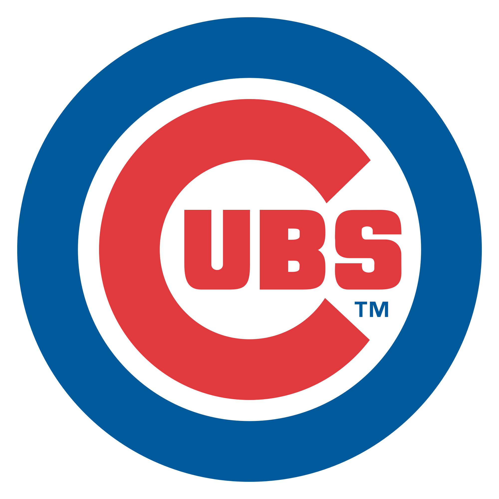Cubs Logo - Chicago Cubs Logo Font (2000x2000), Png Download