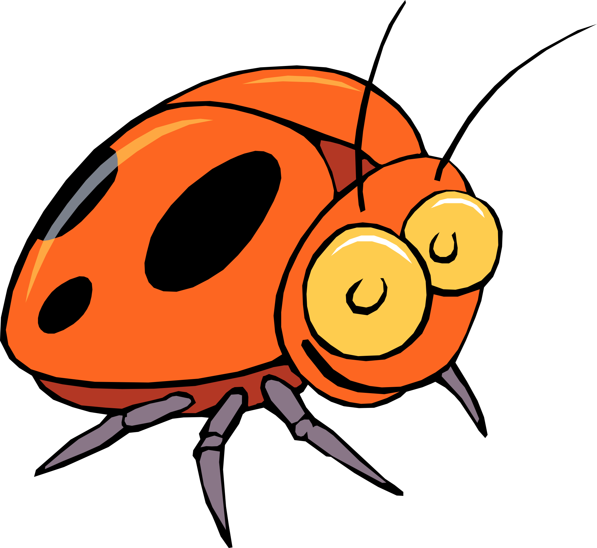 Insect Clipart Cliparts Co - Beetle Clipart (1979x1819), Png Download