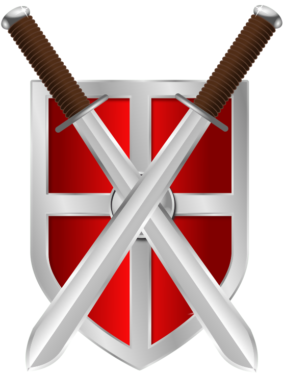 Romans Swords And Shields (554x800), Png Download