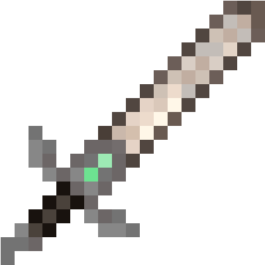 Black Númenórean Sword - Diamond Sword (508x506), Png Download