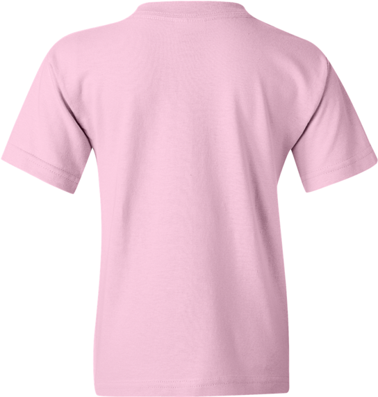 Pink Shirt Back Png (600x600), Png Download