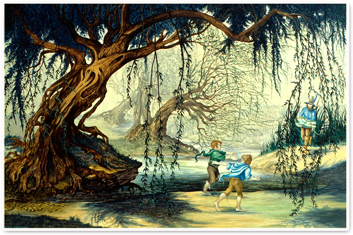 Old Man Willow - Tom Bombadil Old Man Willow (800x500), Png Download