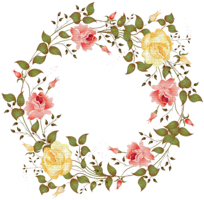 Watercolor Flowers, Wreath Watercolor, Flower Images, - Flower Vines Png (400x400), Png Download