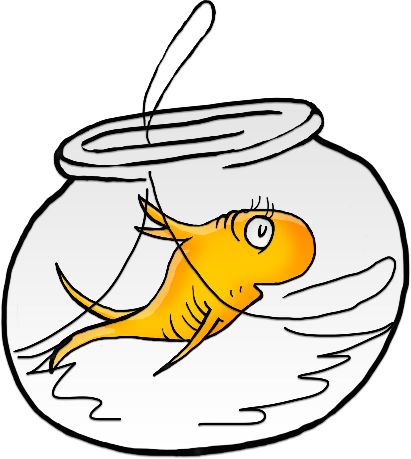 Clipart Freeuse Stock Seafood Clipart Red Animal - Dr Seuss Fish Png (1433x1600), Png Download