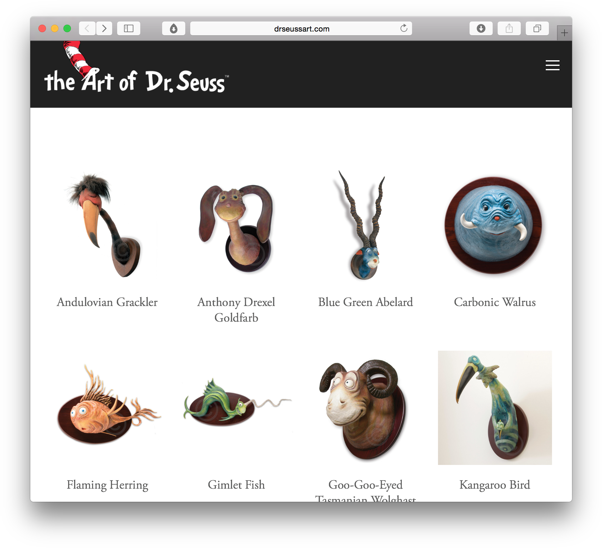 Seuss Taxidermy - Dr Seuss Taxidermy (1958x1778), Png Download