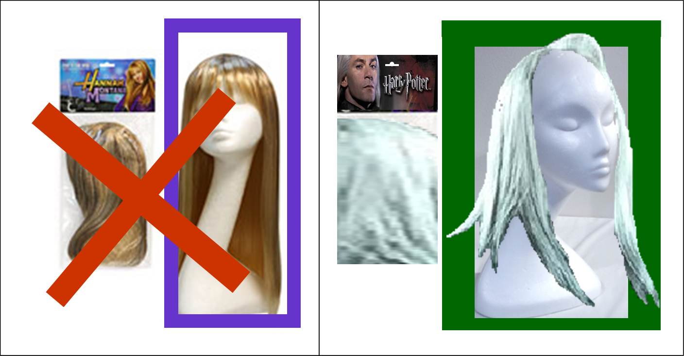 Wig - Lace Wig (1408x733), Png Download