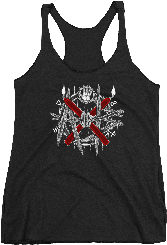 Aleister Black "axb" Women's Racerback Tank - Aboutthatprint Girls Just Wanna Have Sun Tank, Sun (900x900), Png Download