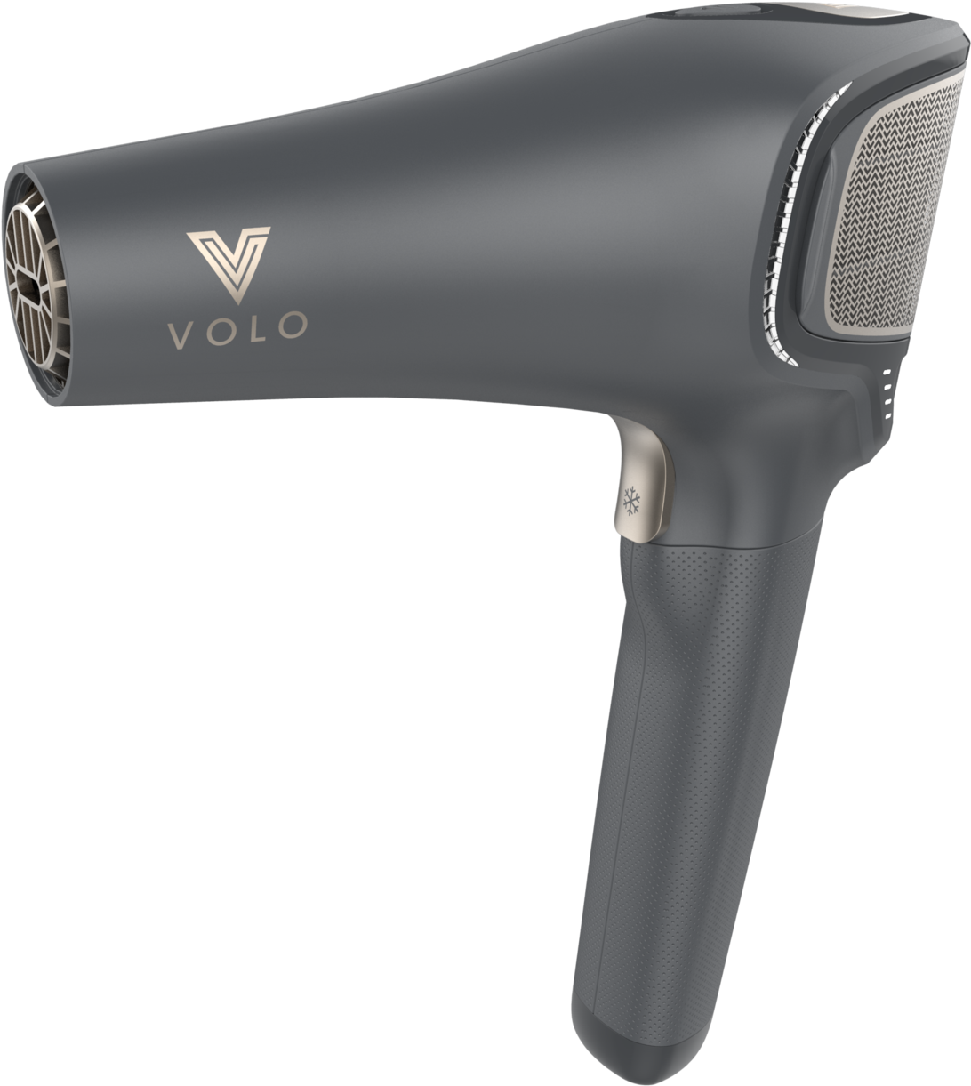 Black And Gold Copper Best Cordless Hands Free Blow - Hair Dryer (2048x1299), Png Download