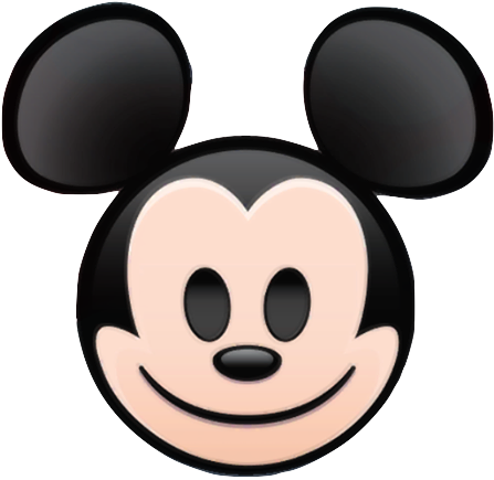 Mickey Mouse Head Png - Disney Emoji Blitz Mickey (447x435), Png Download