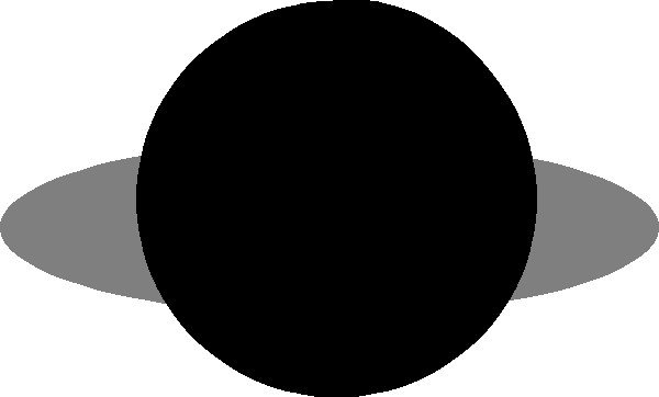 50s Black Hole - Circle (600x362), Png Download