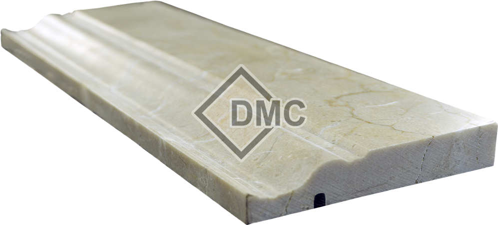 Crema Marfil 4×12 Baseboard - Plywood (1000x1000), Png Download