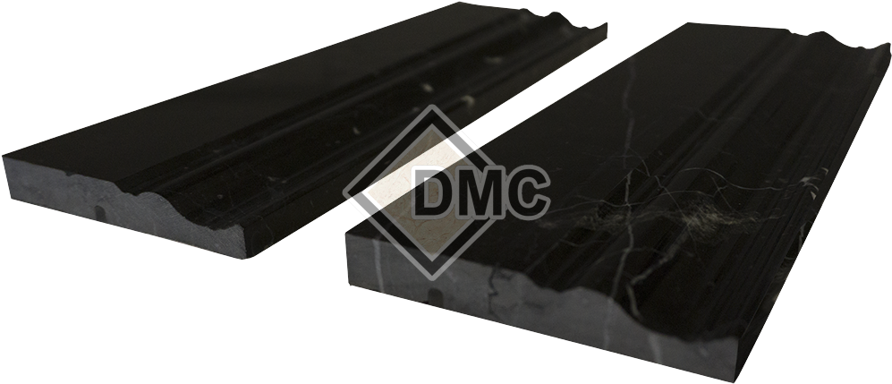 Negro Marquina 4×12 Baseboard - Mattress (1000x1000), Png Download