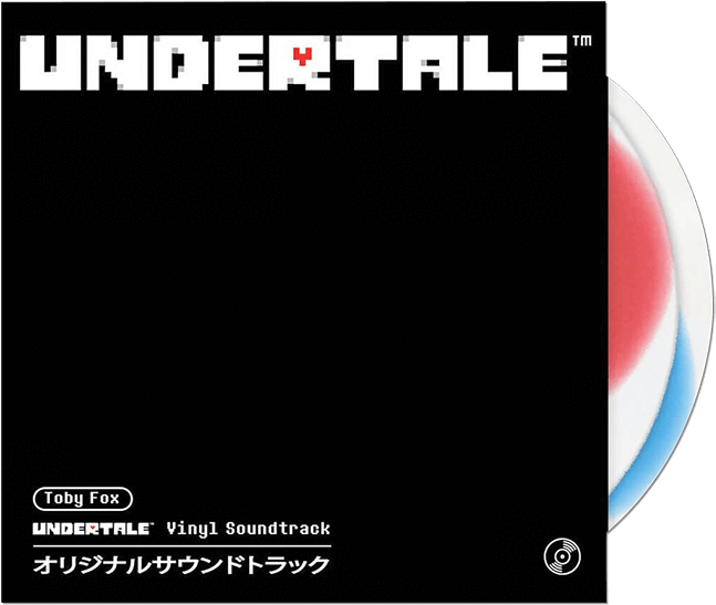 Undertale Japan Edition Vinyl (650x650), Png Download
