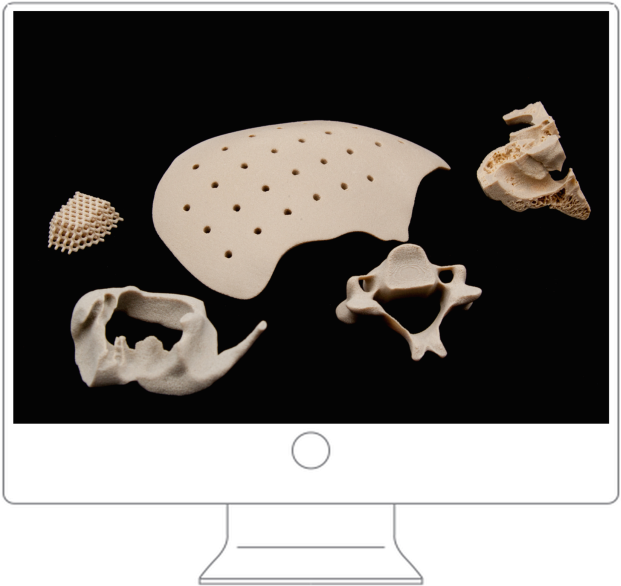 Osteofab® Implants - Oxford Performance Materials Inc. (638x600), Png Download