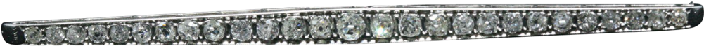 Belle Epoque Platinum And Diamond Brooch - Bracelet (1000x1000), Png Download