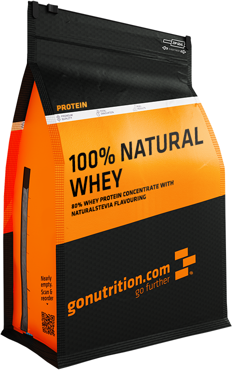 Go Nutrition 100% Natural Whey - Go Nutrition Proteine Paleo (800x800), Png Download