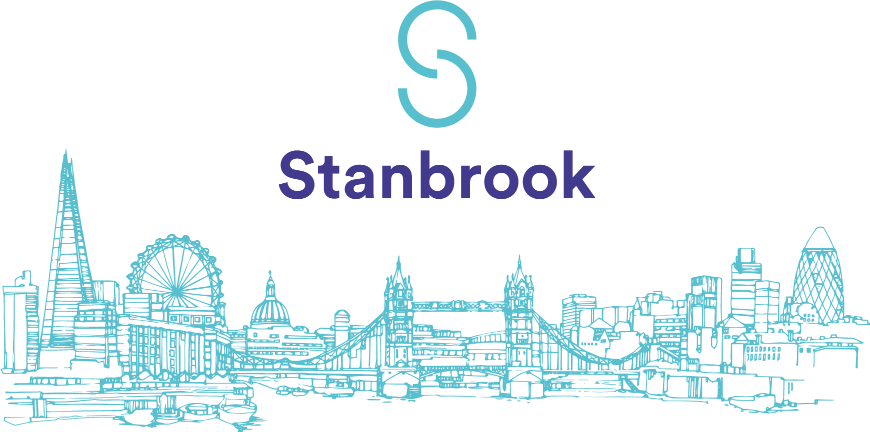 We - London Skyline Drawing (1740x865), Png Download